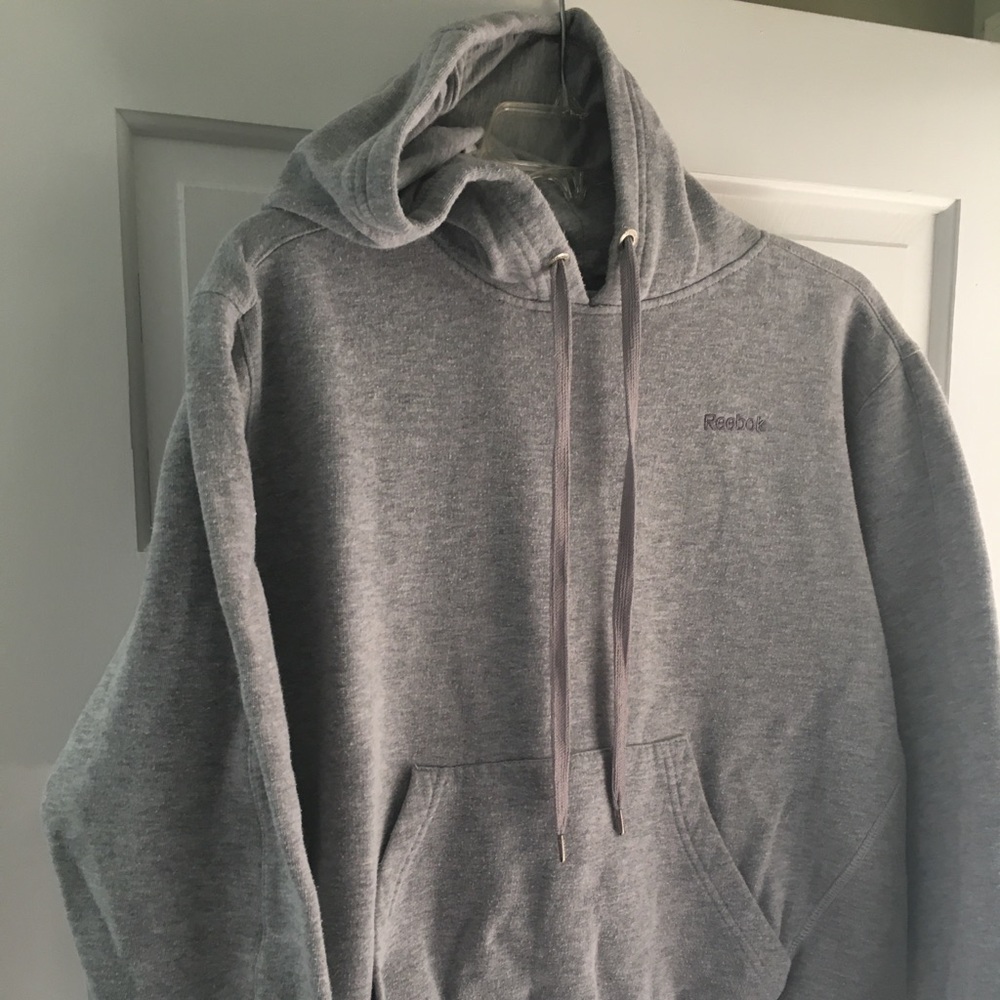 Gray Reebok Hoodie